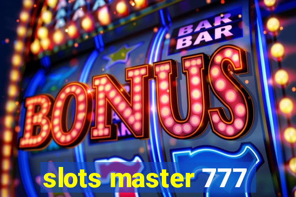 slots master 777